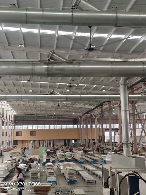 Ventilatori di soffitto industriali per la produzione di mobili