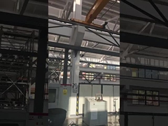 Powerful HVLS Ceiling Fans for Rail Vehicle Inspections/Railway Working Conditions