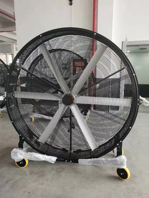 Buon prezzo 0.5KW Ventilatore portatile montato sul pavimento ventilatore HVLS a ruote ventilatore industriale 220V/380V in linea