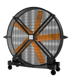 Buon prezzo 220V IE5 PMSM Motore Ventilatore esterno gigante Ventilatore commerciale portatile in linea