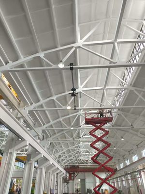 Buon prezzo Ventilatore HVLS elettrico di 5 lame ventilatore HVLS industriale di 24 piedi in linea