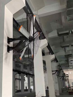 IP55 Grandi ventilatori industriali montati su parete